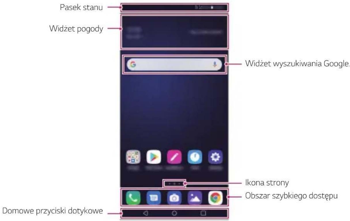 LG LMX320EMW - Układ ekranu głównego - 1