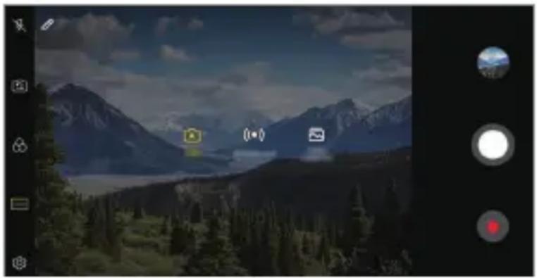 LG LMX320EMW - Cambio del modo de cámara - 1