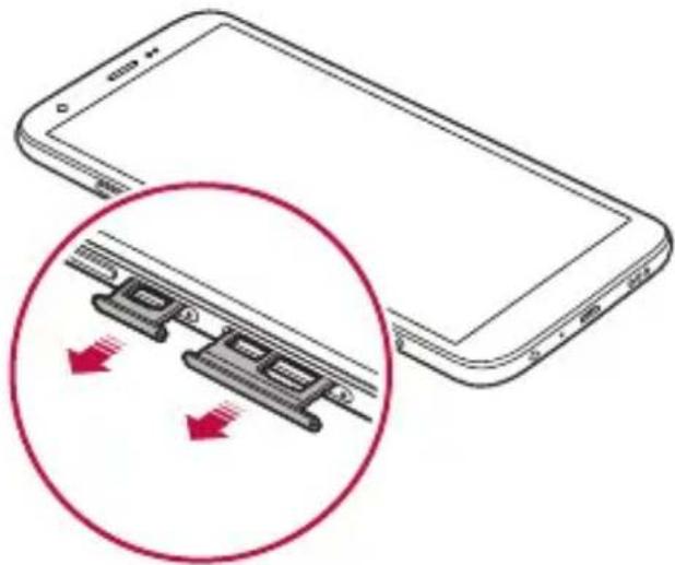 LG LMX320EMW - Wkładanie karty SIM - 3