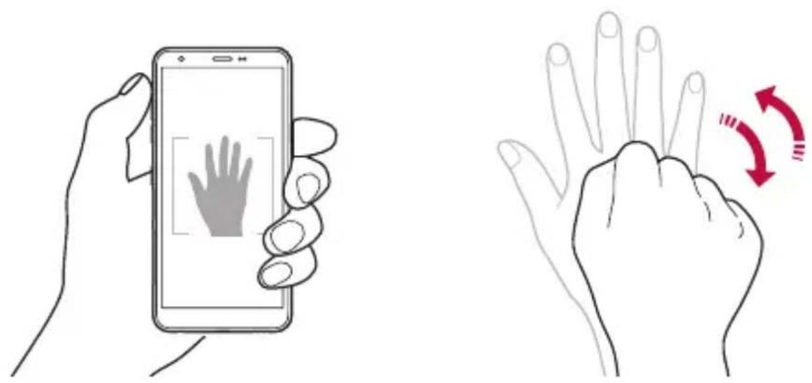 LG LMX320EMW - Gesture shot - 1