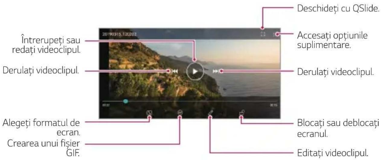 LG LMX320EMW - Redarea unui videoclip - 1