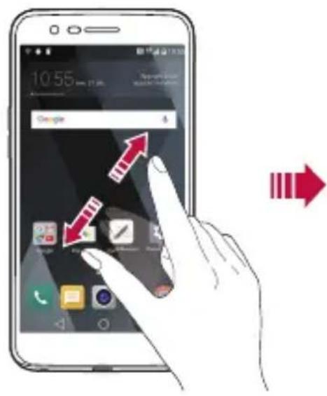 LG M250n - Visualisation du thème d'arrière-plan - 1