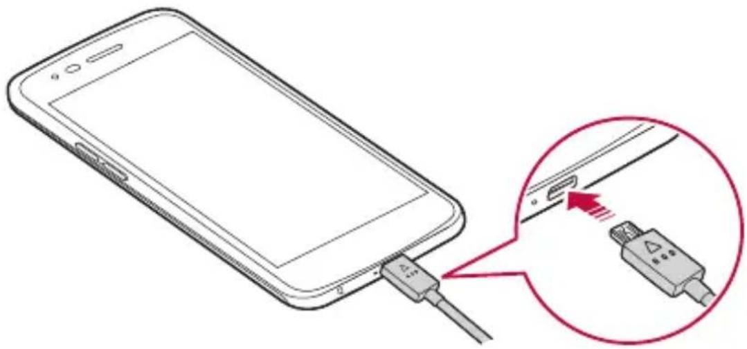 LG M250n - Încărcarea bateriei - 1