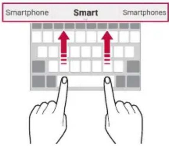 LG M250n - Suggesting words - 1