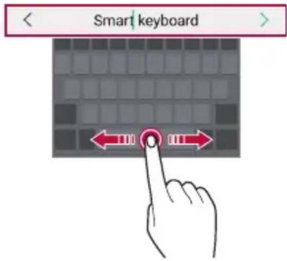 LG M250n - Déplacement du curseur - 1