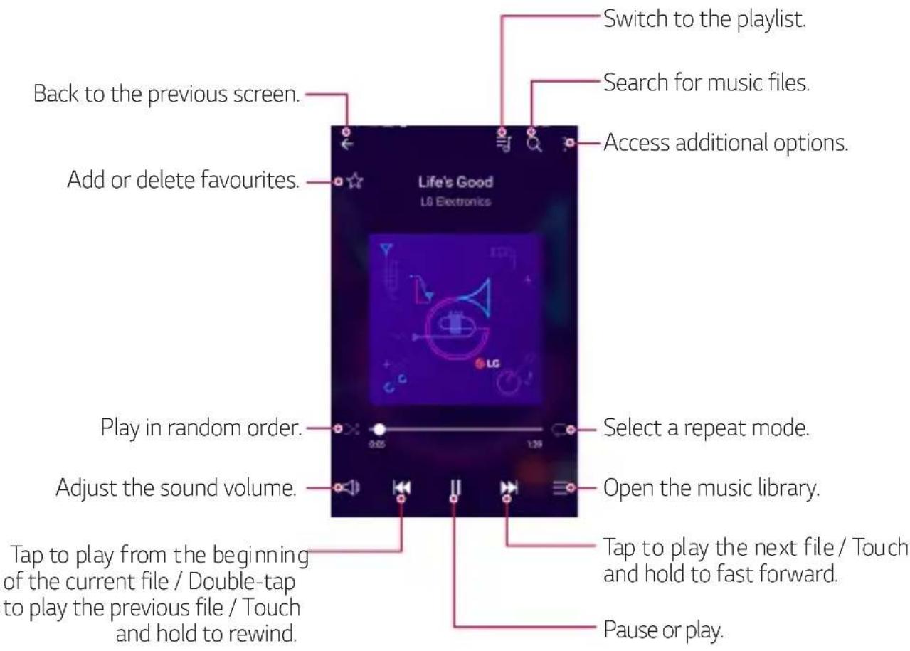 LG M250n - Music - 1