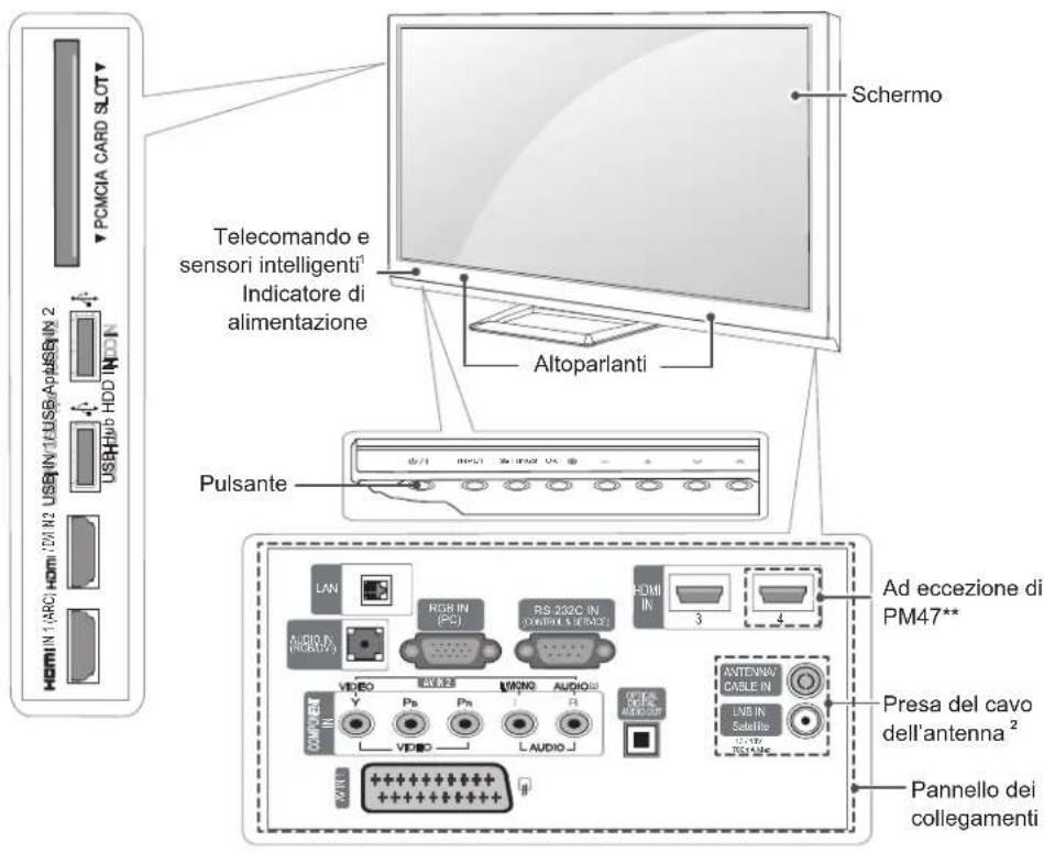 LG 60PM970S - Componente pulsanti - 1