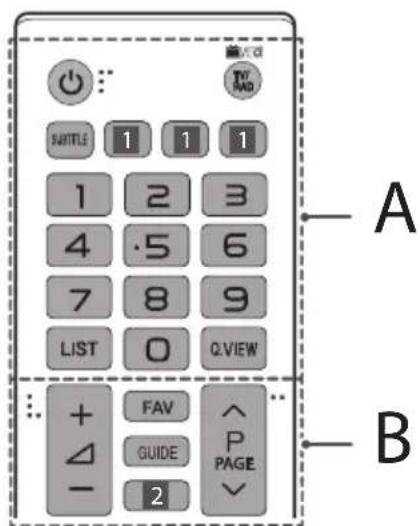 LG 49LW341H - Remote control - 1