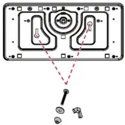 LG 22LX530H - Befestigung des TV-Geräts an einem Tisch - 3