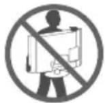 LG 22LX530H - Anheiten und bewegen des TV-Gerätes - 1