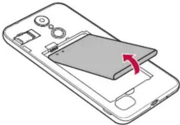 LG LMX210EM - Removing the battery - 1