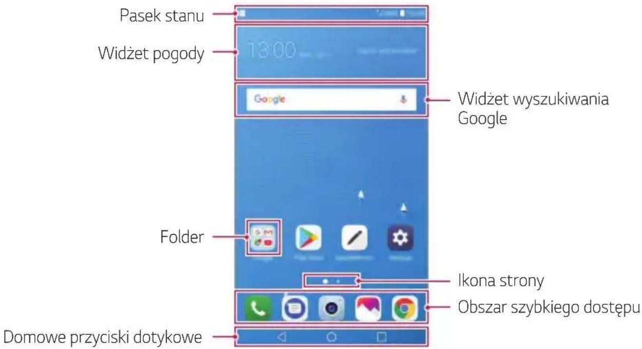 LG LMX210EM - Ukstad ekranu glównego - 1