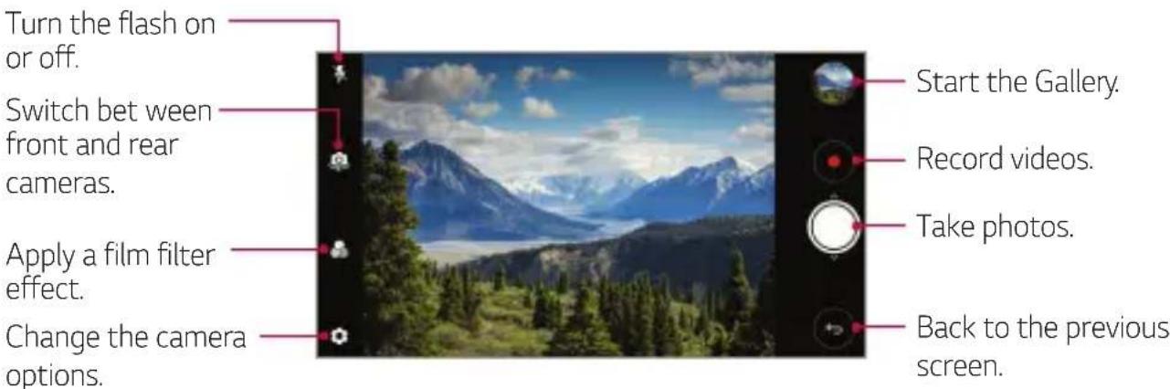 LG LMX210EM - Starting the camera - 5