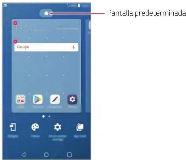 LG LMX210EM - Ediciones de la pantalla inicio - 1