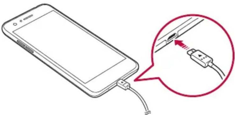 LG LMX210EM - Chargement de la batterie - 1