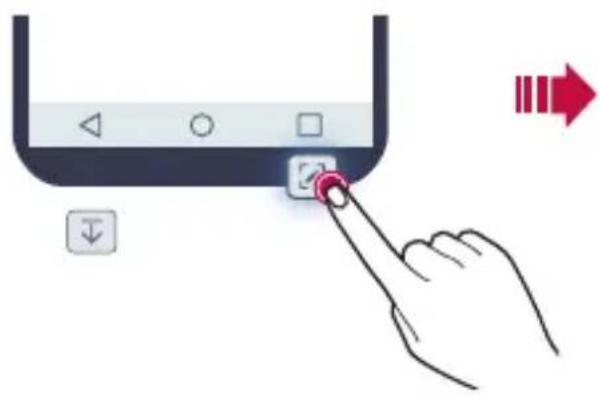 LG LMX210EM - Modification des touches tactiles de l'écran d'accueil - 1