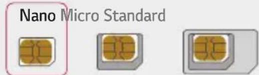 LG LMX210EM - Installation de la carte SIM - 4