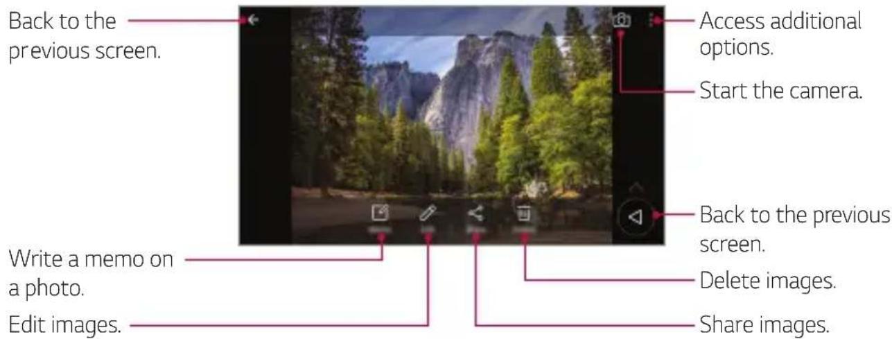 LG LMX210EM - Viewing photos - 1