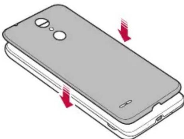 LG LMX210EM - Installing the battery - 3