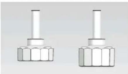 CANDY CMNR 6184WWI - Montarea uşii frigiderului și a uşii congelatorului în partea opusă - 2