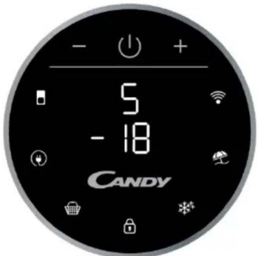 CANDY CMNV 6202W - ECRANUL VERTICAL - 2