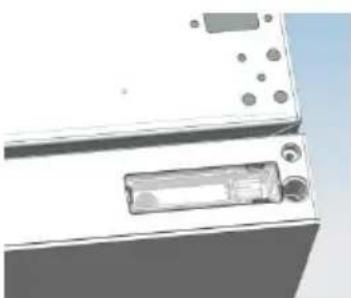CANDY CMNR 6204WPUWIFI - REVERSING THE DOOR SWING Dissemble the Refrigerator Door - 1