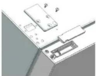 CANDY CMNR 6204WPUWIFI - Демонтаж на вратата на хладилника - 3