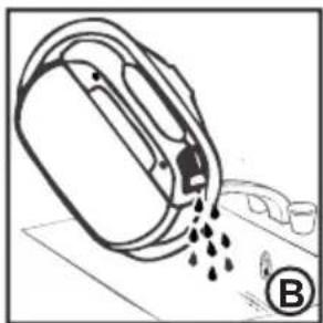 CANDY CS H8A1LES - To remove the container tank in door drawer - 2
