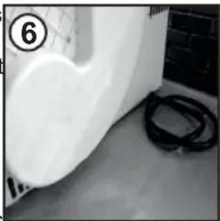 CANDY CS H8A1LES - Fit the Hose as Follows: - 6