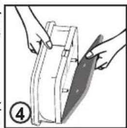 CANDY CS H8A1LES - PORTE et FILTRE - 4