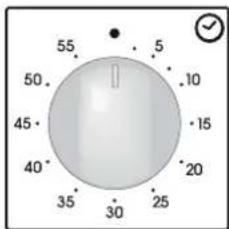CANDY FCP502N - USING THE MINUTE TIMER - 1