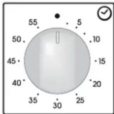 CANDY FCP502N - UTILISATION DU MINUTEUR SONORE - 1