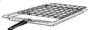 CANDY FCP502N - The tray holder - 2