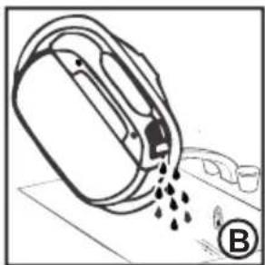 CANDY CS4 H7A1DES - To remove the container tank in door drawer - 2