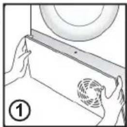 CANDY CS4 H7A1DES - De Condens Filter Schoonmaken - 1
