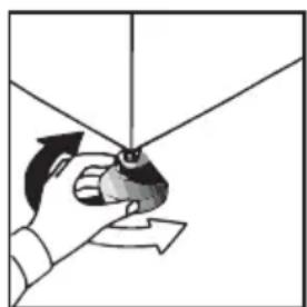 CANDY CS4 H7A1DES - Adjusting the Feet - 1