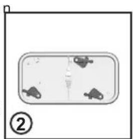 CANDY CS4 H7A1DES - Reinigung des Kondensatorfilters - 2