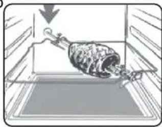 CANDY FCXE625VNX - OBSŁUGA ROŻNA OBROTOWEGO - 1