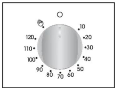 CANDY FCXE625VNX - POUŽITÍ ČASOVAČE NA UKONČENÍ DOBY PŘÍPRAVY - 1