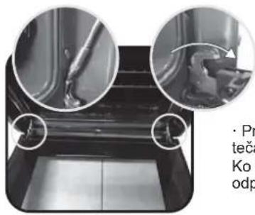 CANDY FCXE625VNX - ČIŠČENJE STEKLA NA VRATIH PEČICE - 1