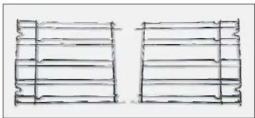 CANDY FCXP625WXL - Lateral wire grids - 1