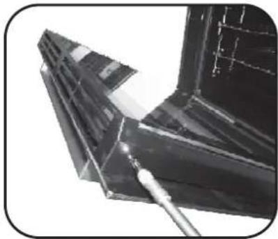 CANDY FCXP625WXL - DEMONTAZACISTENI SKLENENYCH DVIREK - 3