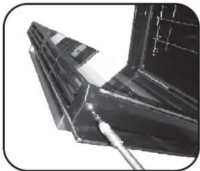 CANDY FCXP625WXL - EXTRACCION Y LIMPIEZADE LAPUERTADE VIDRIO - 5