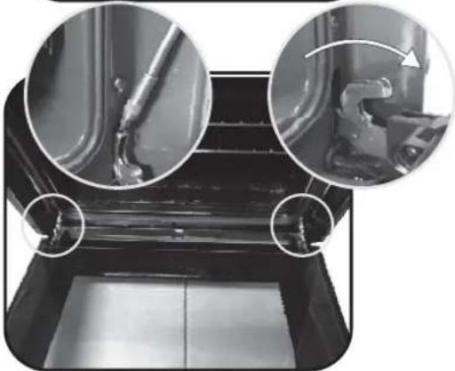 CANDY FCXP625WXL - RETRAIT ET NETTOYAGE DES VITRES - 3