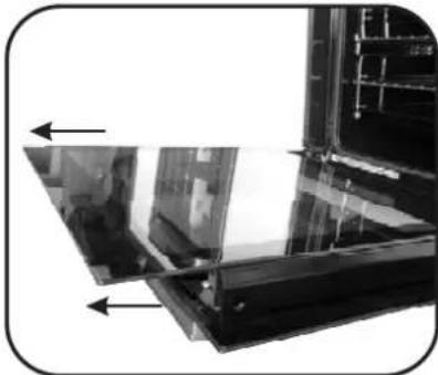 CANDY FCXP625WXL - RETRAIT ET NETTOYAGE DES VITRES - 2