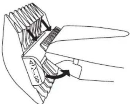 BESTRON DLD404 - Anbringen eines Aufsatzkammes - 1