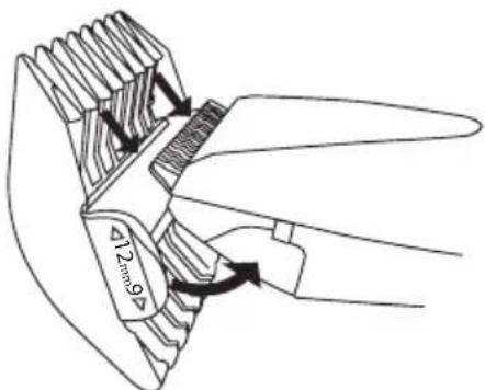 BESTRON DLD404 - Plaatsen van een opzetkam - 2