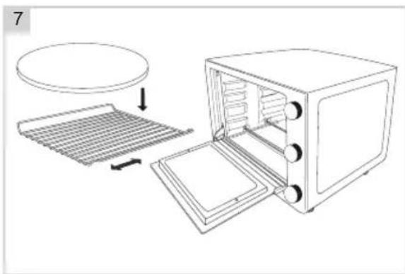 BESTRON AOV31PS - FUNZIONAMENTO - Utilizzare la pietra per pizza - 1