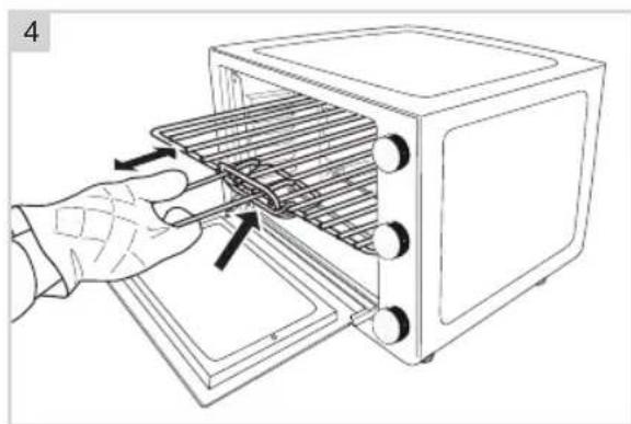 BESTRON AOV31PS - FUNZIONAMENTO - Utilizzo della griglia - 1