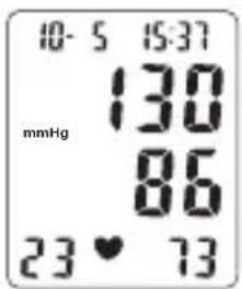 TOPCOM BPM ARM 3301 - Display - 2